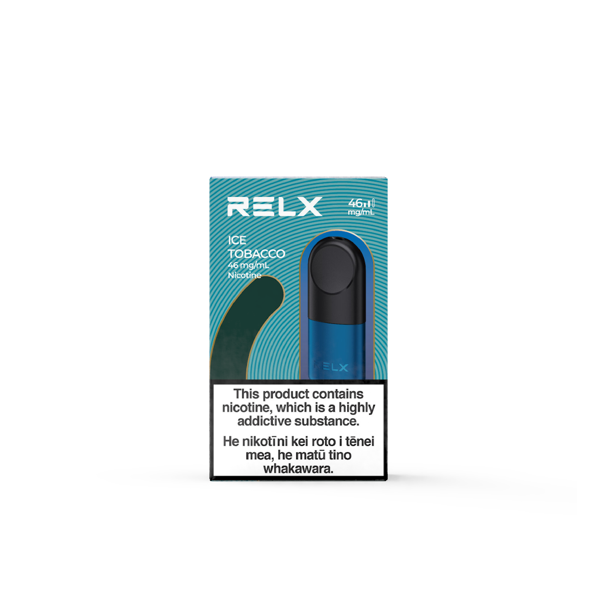 RELX PODS-Ice Tobacco 46mg-黑冰烟草