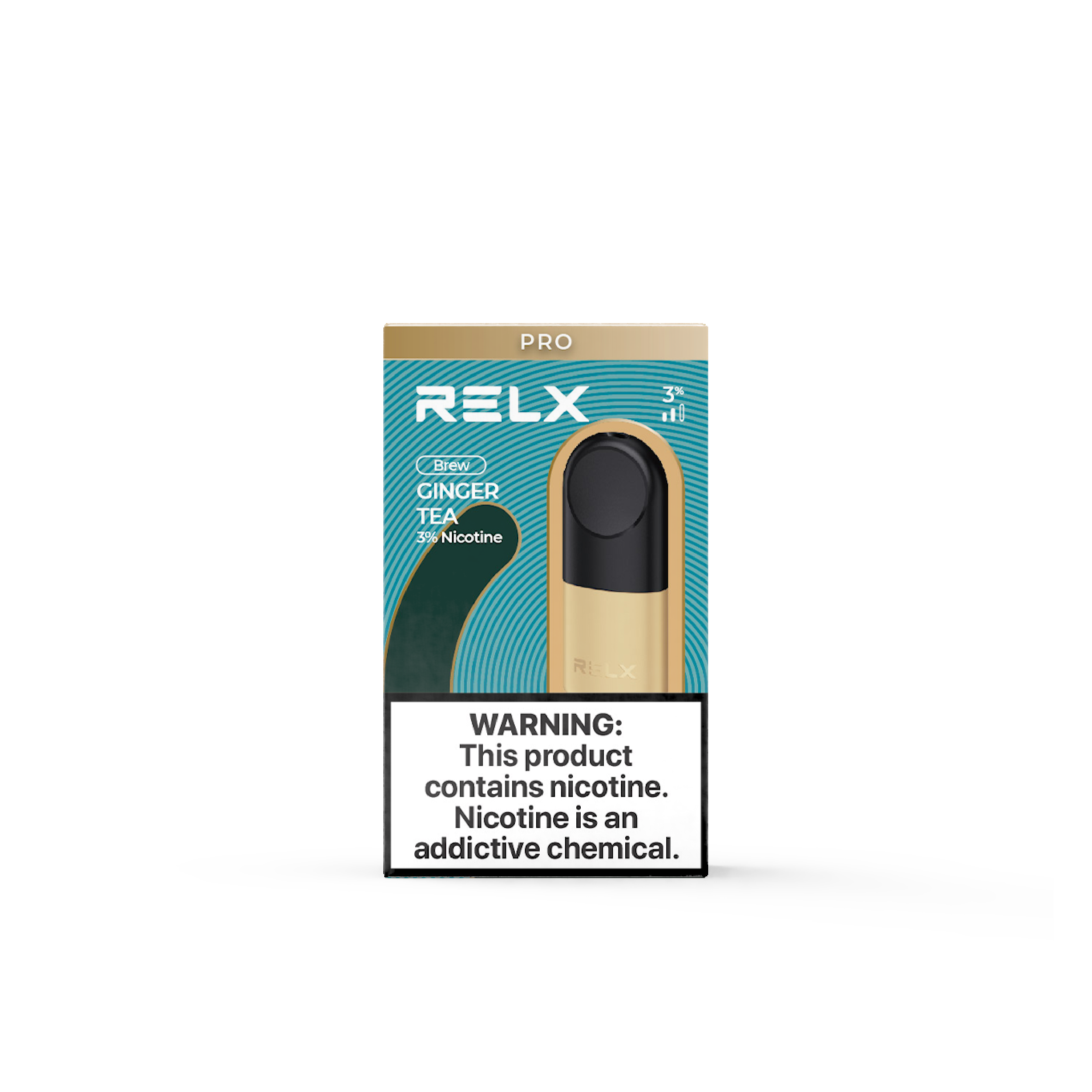 Relx pods-ginger-tea-35mg-姜茶