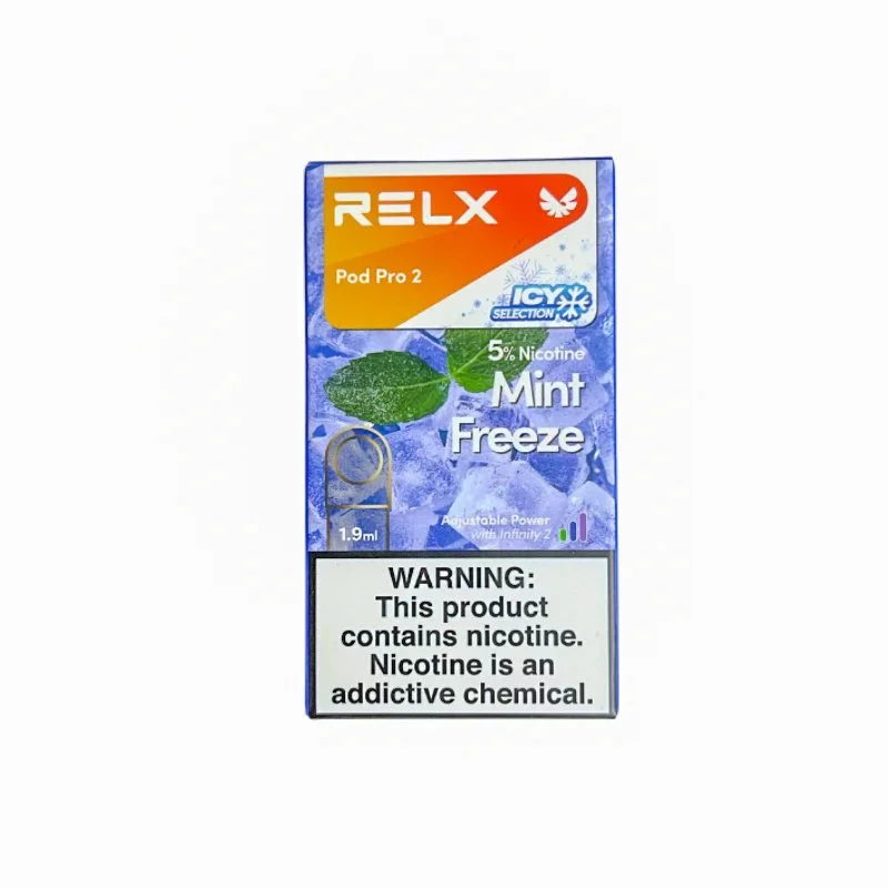 Relx Pod Pro2 – Mint Freeze 悦刻六代烟弹薄荷冰- RELX澳洲电子烟闪送