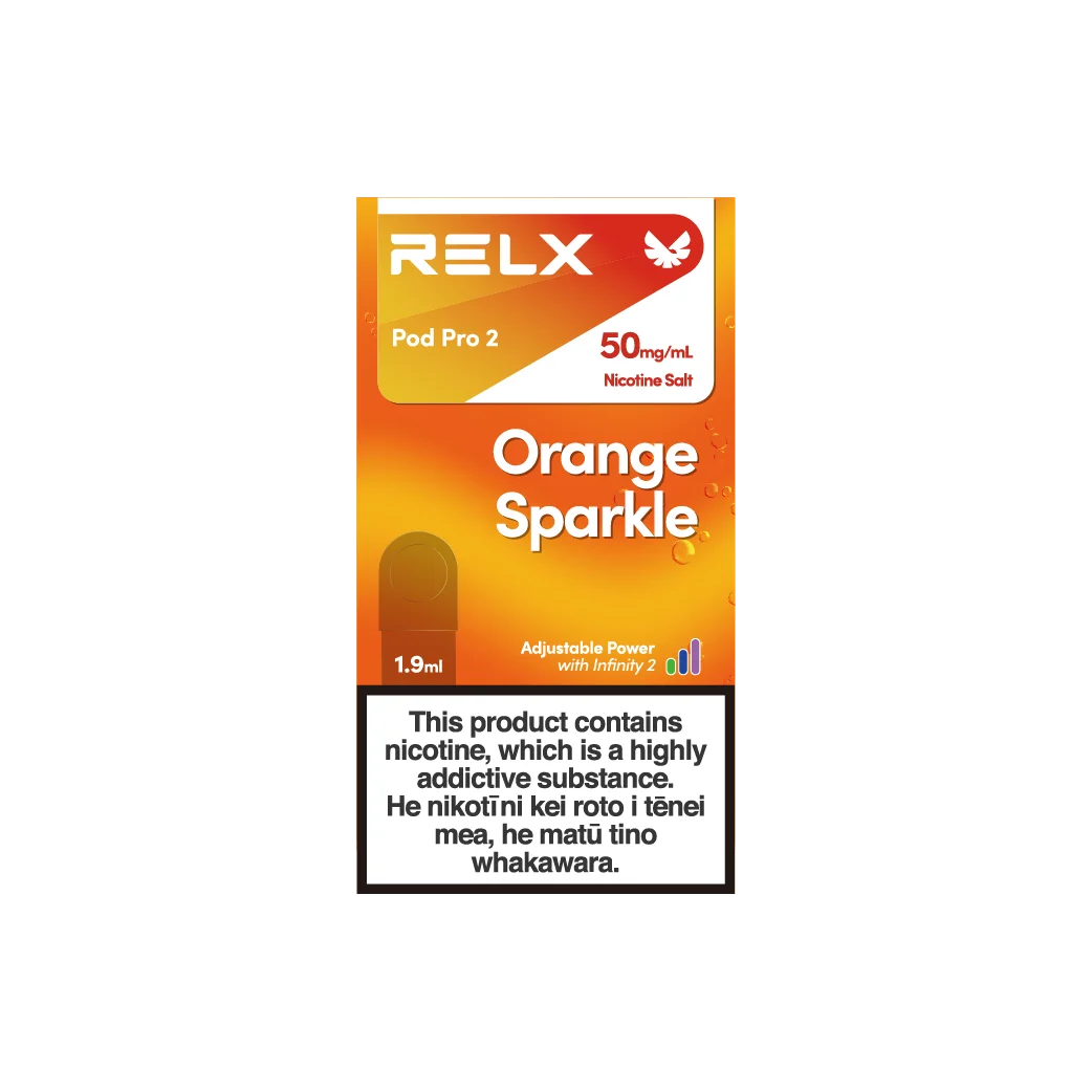 Relx Pod Pro2 – Orange Sparkle 悦刻六代烟弹橘子汽水