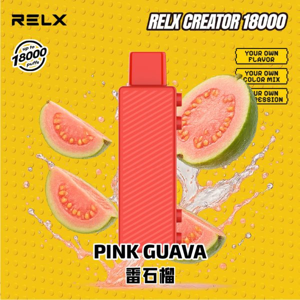 Relx Creator pink guava